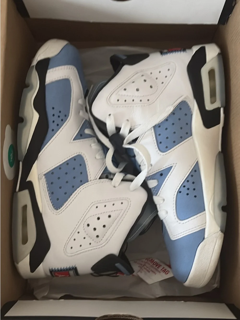 Jordan Air Jordan 6 Retro (GS) University Blue Navy/Black Sneakers